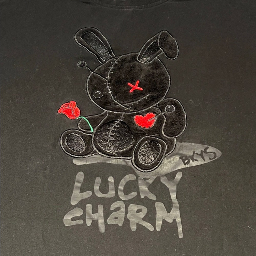 BKYS Lucky Charm Black Graphic Tee